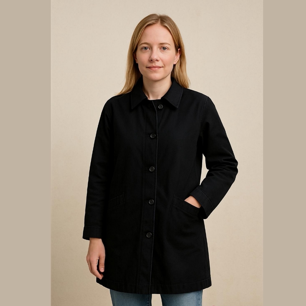 Winter Coat Black Size 10